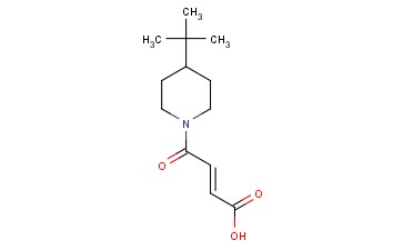 4-(4-TERT-BUTYLPIPERIDIN-1-YL)-4-OXOBUT-2-ENOIC ACID