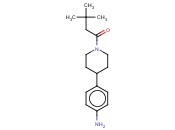 1-丁酮,1-[4-(4-<span class='lighter'>氨基</span>苯基)-1-<span class='lighter'>哌啶</span>基]-3,3-二甲基-