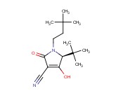 (S)-5-TERT-BUTYL-1-(3,3-DIMETHYL-BUTYL)-4-HYDROXY-2-OXO-2,5-DIHYDROPYRROLE-3-CARBONITRILE