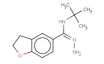 N'-AMINO-N-TERT-BUTYL-2,3-DIHYDRO-1-BENZOFURAN-5-CARBOXIMIDAMIDE