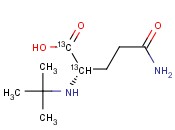 L-<span class='lighter'>GLUTAMINE</span>-N-T-BOC (1,2-13C2)