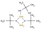 1,3-二叔丁基-2-(叔丁基氨)-1,3-二<span class='lighter'>杂</span><span class='lighter'>氮</span>-2,4-二硅<span class='lighter'>杂</span><span class='lighter'>环</span>四烷