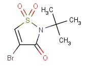 4-BROMO-2-TERT-BUTYL-1,1-DIOXO-1,2-DIHYDROISOTHIAZOL-3-ONE