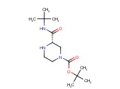 4-叔丁氧羰基-2(S)-哌嗪叔丁酰胺