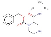 2-TERT-BUTYLCARBAMOYL-PIPERAZINE-1-CARBOXYLIC ACID BENZYL ESTER