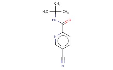 N-TERT-BUTYL-5-<span class='lighter'>CYANOPYRIDINE</span>-2-CARBOXAMIDE