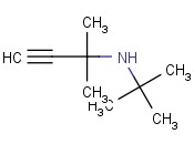 N-叔丁基-1,1-二甲基<span class='lighter'>炔</span><span class='lighter'>丙</span><span class='lighter'>胺</span>