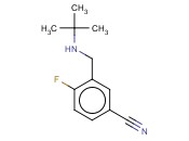 3-[(TERT-BUTYLAMINO)METHYL]-<span class='lighter'>4-FLUOROBENZONITRILE</span>