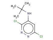 4-PYRIDAZINAMINE, 3,6-DICHLORO-N-(1,1-DIMETHYLETHYL)-