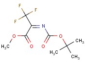 METHYL 2-TERT-BUTOXYCARBONYLIMINO-3,3,3-TRIFLUOROPROPIONATE