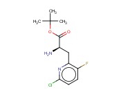 (R)-3-(2'-CHLORO-5'-FLUOROPYRIDYL-6')ALANINE T-BUTYL ESTER