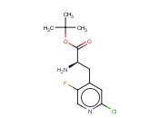 (R)-3-(2'-CHLORO-5'-FLUOROPYRIDYL-4')ALANINE T-BUTYL ESTER