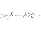 N(e)-<span class='lighter'>叔</span><span class='lighter'>丁</span>氧羰基-<span class='lighter'>L-</span>赖<span class='lighter'>氨酸</span><span class='lighter'>叔</span><span class='lighter'>丁</span><span class='lighter'>酯</span><span class='lighter'>盐酸盐</span>