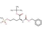 L-NORVALINE, 5-[(METHYLSULFONYL)OXY]-N-[(PHENYLMETHOXY)CARBONYL]-, 1,1-DIMETHYLETHYL ESTER