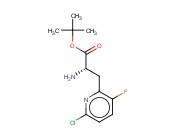 (S)-3-(2'-CHLORO-5'-FLUOROPYRIDYL-6')ALANINE T-BUTYL ESTER