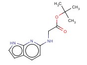TERT-BUTYL 2-(1H-PYRROLO[2,3-B]PYRIDIN-6-YLAMINO)ACETATE