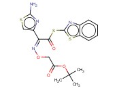 S-2-BENZOTHIAZOLYL (Z)-2-(2-AMINOTHIAZOL-4-YL)-2-(T-BUTOXYCARBONYLMETHOXYIMINO)THIOACETATE