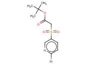 (2-BROMO-PYRIDINE-5-SULFONYL)ACETIC ACID TERT-BUTYL ESTER