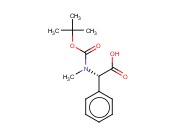 Boc-<span class='lighter'>Nalpha</span>-methyl-L-phenylglycine