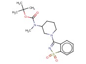 [1-(1,1-DIOXO-1H-1LAMBDA*6*-BENZO[D]ISOTHIAZOL-3-YL)-PIPERIDIN-3-YL]-METHYL-CARBAMIC ACID TERT-BUTYL ESTER