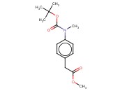 METHYL 2-(4-(TERT-BUTOXYCARBONYL(METHYL)AMINO)PHENYL)ACETATE