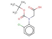 2-(<span class='lighter'>TERT-BUTOXYCARBONYL</span>(2-CHLOROPHENYL)<span class='lighter'>AMINO</span>)<span class='lighter'>ACETIC</span> ACID