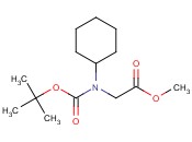 METHYL 2-(TERT-BUTOXYCARBONYL(CYCLOHEXYL)AMINO)ACETATE