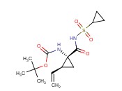 <span class='lighter'>t-Butyl</span>(1R,2S)-1-(cyclopropylsulfonylcarbamoyl)-2-vinylcyclopropylcarbamate