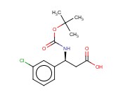 BOC-(S)-3-AMINO-3-(3-CHLORO-PHENYL)-PROPIONIC ACID