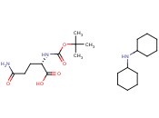 N-ALPHA-T-BOC-L-<span class='lighter'>GLUTAMINE</span> DICYCLOHEXYLAMMONIUM SALT