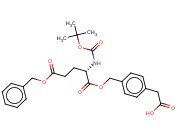 4-[T-BUTYLOXYCARBONYL-(GAMMA-BENZYL)-GLUTAMYLOXYMETHYL]-PHENYLACETIC ACID