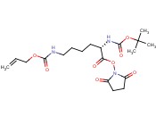 BOC-LYS(<span class='lighter'>ALLOC</span>)-OSU