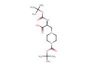 (S)-1-BOC-4-(2-BOC-AMINO-2-CARBOXYETHYL)PIPERAZINE