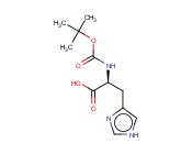 N&alpha;-(<span class='lighter'>叔</span><span class='lighter'>丁</span><span class='lighter'>氧</span><span class='lighter'>羰基</span>)-L-组氨酸