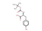 N-(<span class='lighter'>叔</span><span class='lighter'>丁</span><span class='lighter'>氧</span><span class='lighter'>羰基</span>)-L-酪氨酸