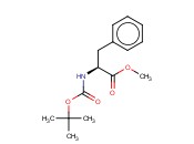 N-<span class='lighter'>叔</span><span class='lighter'>丁</span><span class='lighter'>氧</span><span class='lighter'>羰基</span>-L-苯丙氨酸甲酯