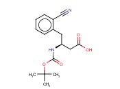 Benzenebutanoic acid, 2-cyano-beta-[[(1,1-dimethylethoxy)carbonyl]amino]-, (betaS)-