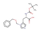 N-Boc-N-苄氧甲基-<span class='lighter'>L-</span>组<span class='lighter'>氨酸</span>