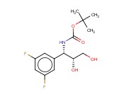 TERT-BUTYL (1S,2R)-1-(3,5-DIFLUOROPHENYL)-2,3-DIHYDROXYPROPYLCARBAMATE