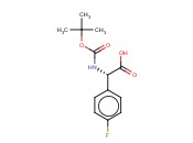BOC-4-FLUORO-L-<span class='lighter'>PHENYLGLYCINE</span>