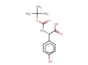 (2S)-[(<span class='lighter'>TERT-BUTOXYCARBONYL</span>)<span class='lighter'>AMINO</span>](4-HYDROXYPHENYL)ETHANOIC ACID