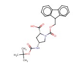 (2R, 4R)-BOC-4-AMINO-1-FMOC-PYRROLIDINE-2-CARBOXYLIC ACID