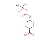 (2S,5R)-5-<span class='lighter'>BOC-AMINO</span>-TETRAHYDROPYRAN-2-CARBOXYLIC ACID