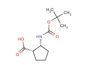 (1S,2R)-2-(<span class='lighter'>BOC-AMINO</span>)CYCLOPENTANECARBOXYLIC ACID