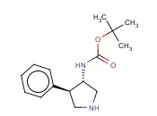 tert-Butyl (3S,4R)-4-phenylpyrrolidin-3-ylcarbamate