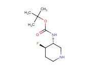 (3R,4R)-REL-3-(BOC-AMINO)-4-FLUOROPIPERIDINE