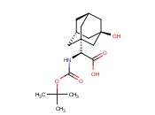 (S)- N- <span class='lighter'>BOC</span>- 3- HYDROXYADAMANTYLGLYCINE