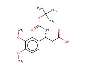<span class='lighter'>BOC</span>-(R)-3-<span class='lighter'>AMINO</span>-3-(3,4-DIMETHOXY-PHENYL)-PROPIONIC ACID
