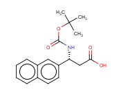 <span class='lighter'>BOC</span>-(R)-3-<span class='lighter'>AMINO</span>-3-(2-NAPHTHYL)-PROPIONIC ACID