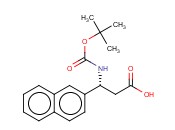 <span class='lighter'>BOC</span>-(R)-3-AMINO-3-(2-NAPHTHYL)-<span class='lighter'>PROPIONIC</span> ACID